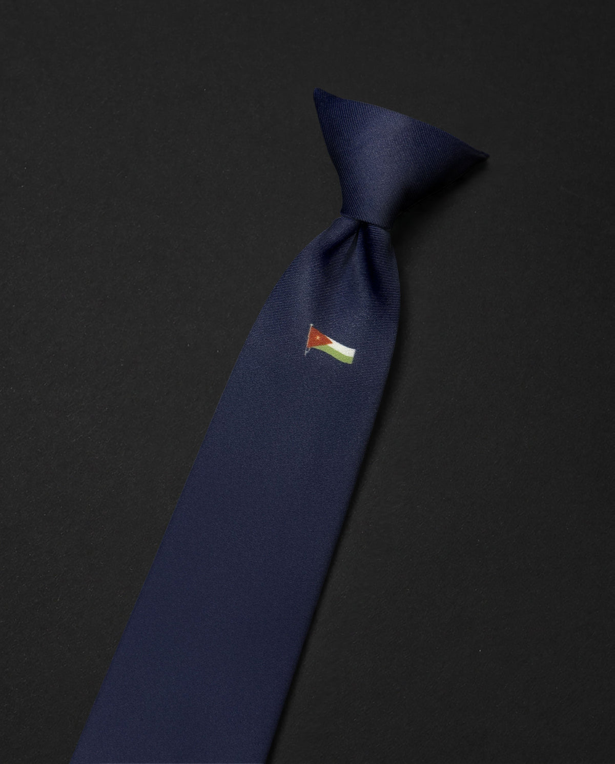 Printed (Jordan Flag) Ready Tie