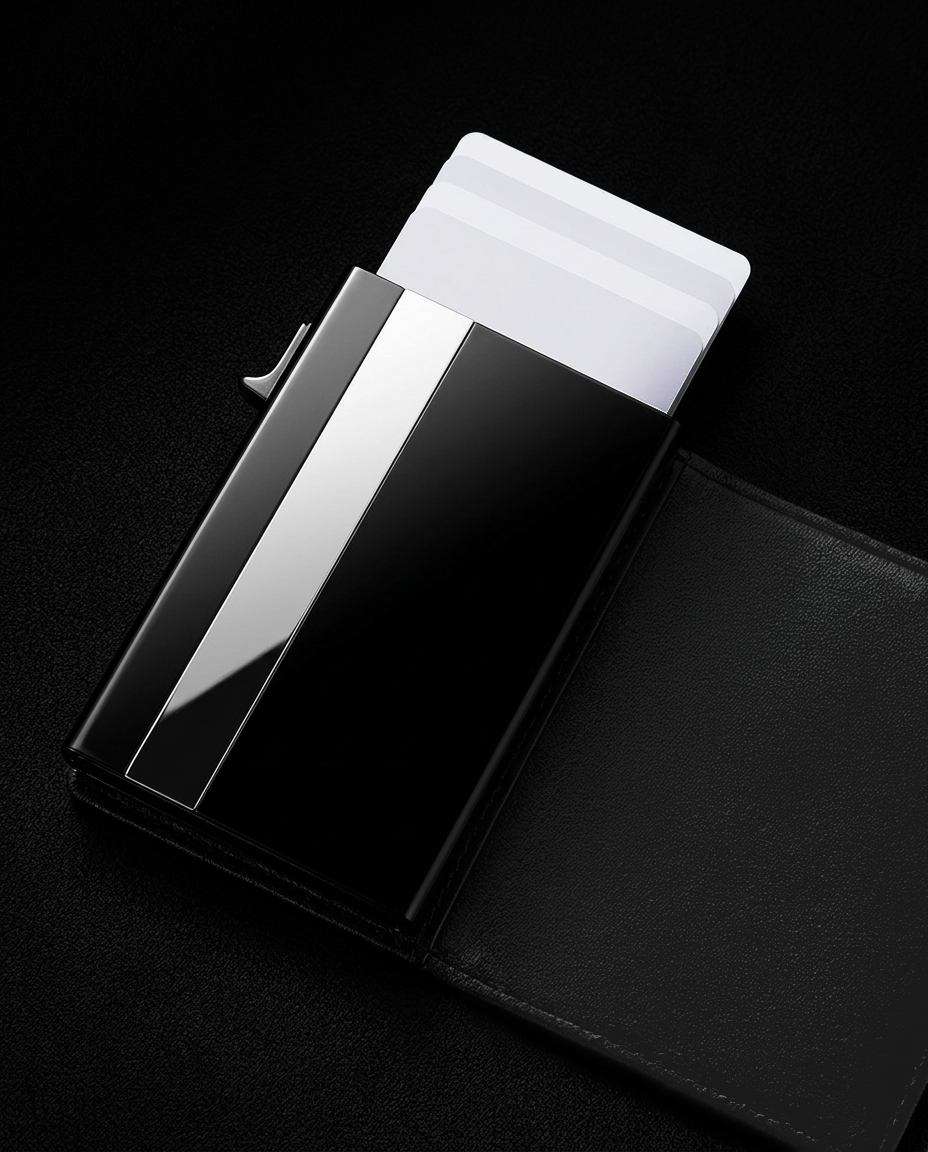 Smart Slim Wallet - 100% Genuine Leather