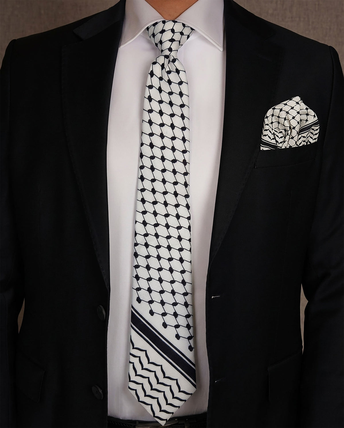 Printed Koofyeh Ready Tie