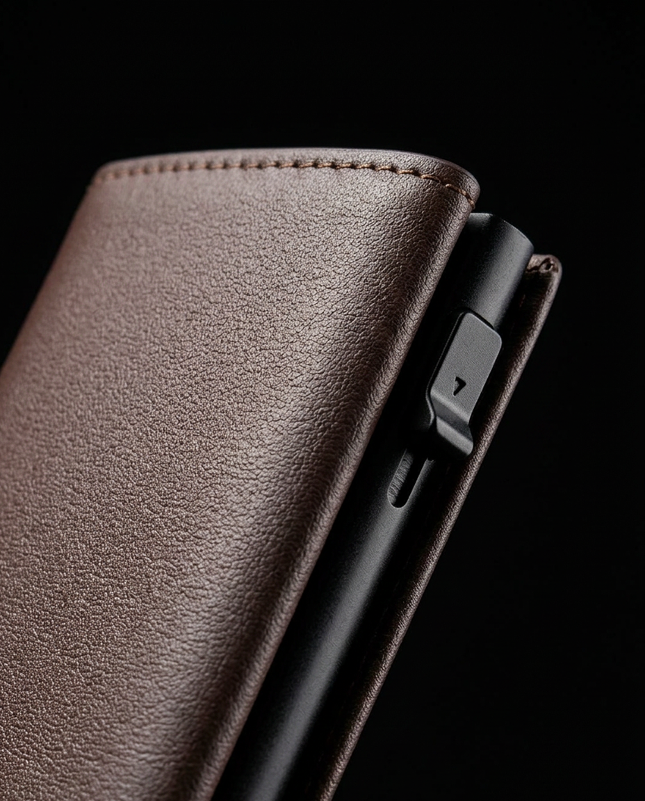 Smart Slim Wallet - 100% Genuine Leather