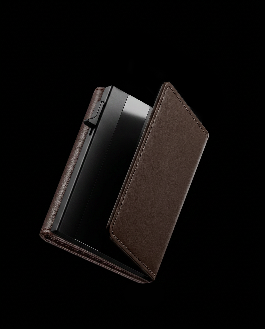 Smart Slim Wallet - 100% Genuine Leather