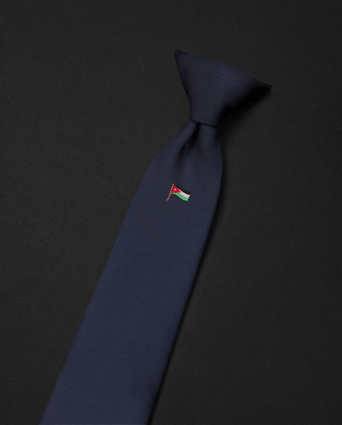Woven (Jordan Flag) Silk Ready Tie